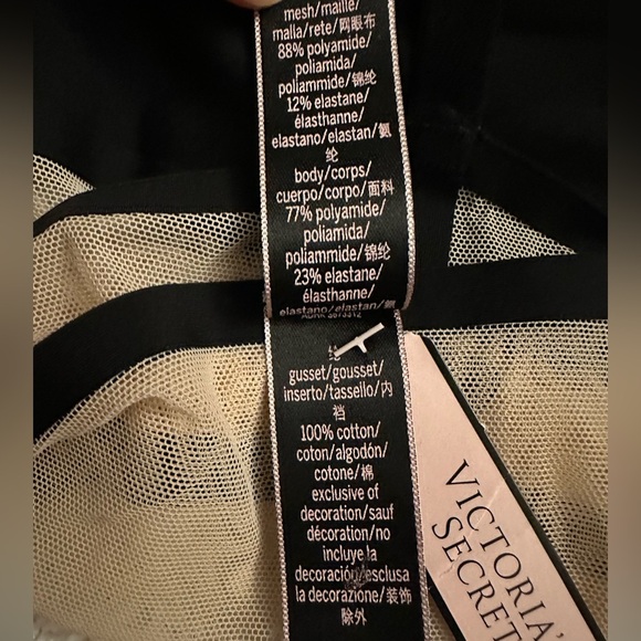 Victoria's Secret Black and Nude High-Waist Panty - Picture 10 of 10